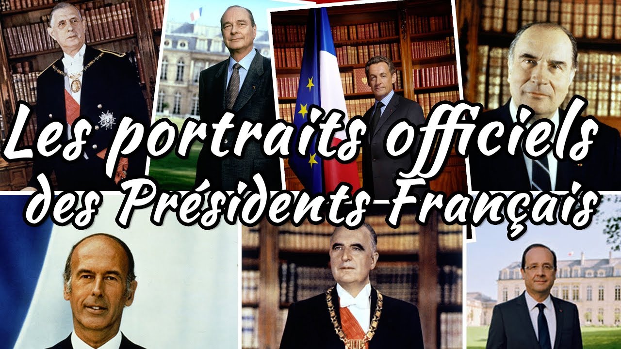 19: Portraits officiels  des Présidents  de la République #HistoireDePhoto