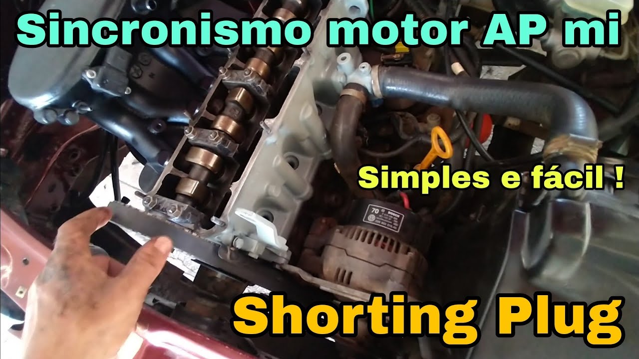 Como colocar motor AP mi no ponto, Shorting Plug, com pistola e sem pistola. Simples e fácil.