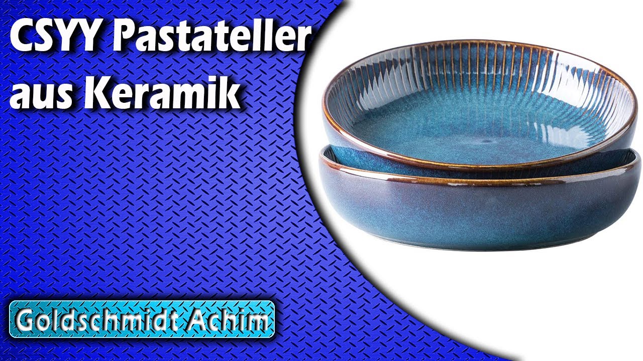 CSYY Pastateller aus Keramik