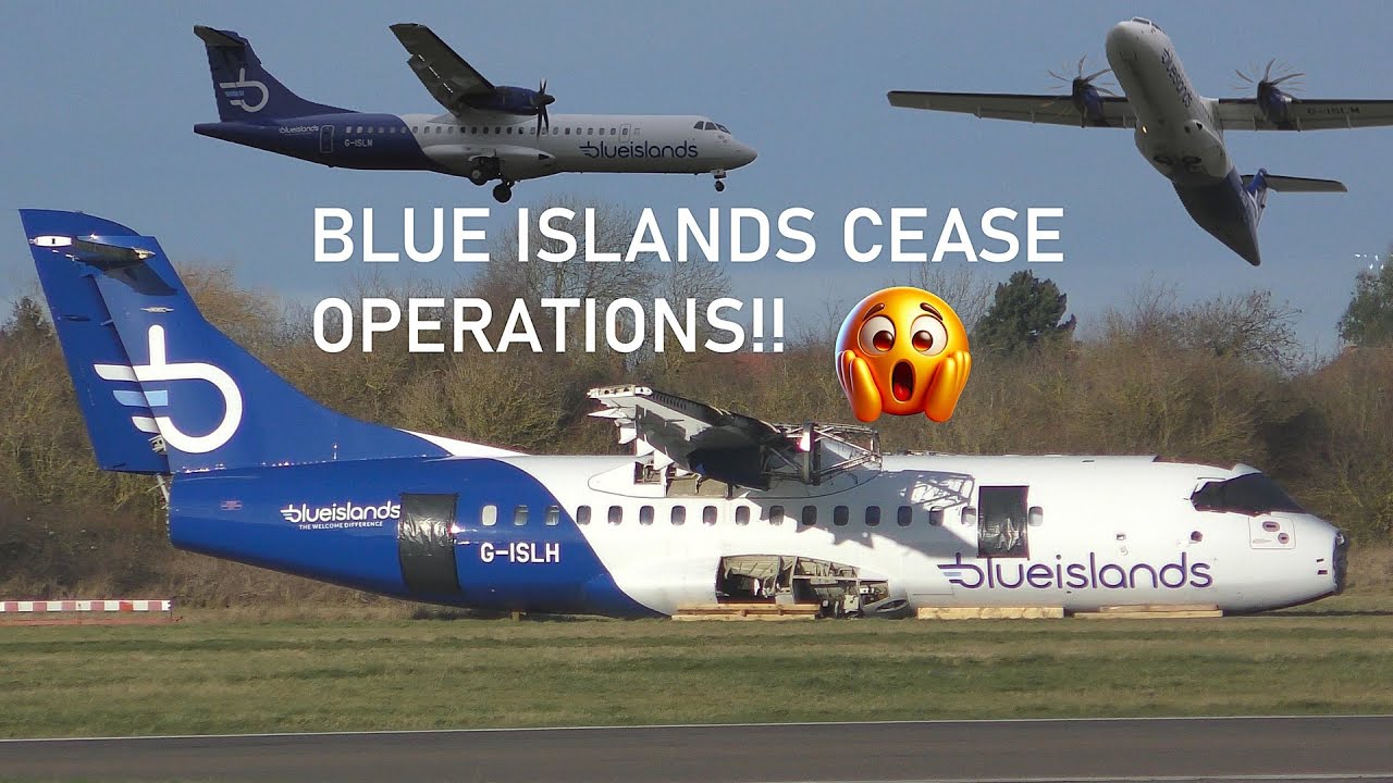 BREAKING Blue Islands ПРЕКРАЩАЕТ Операции 14 ноября 2025 г.