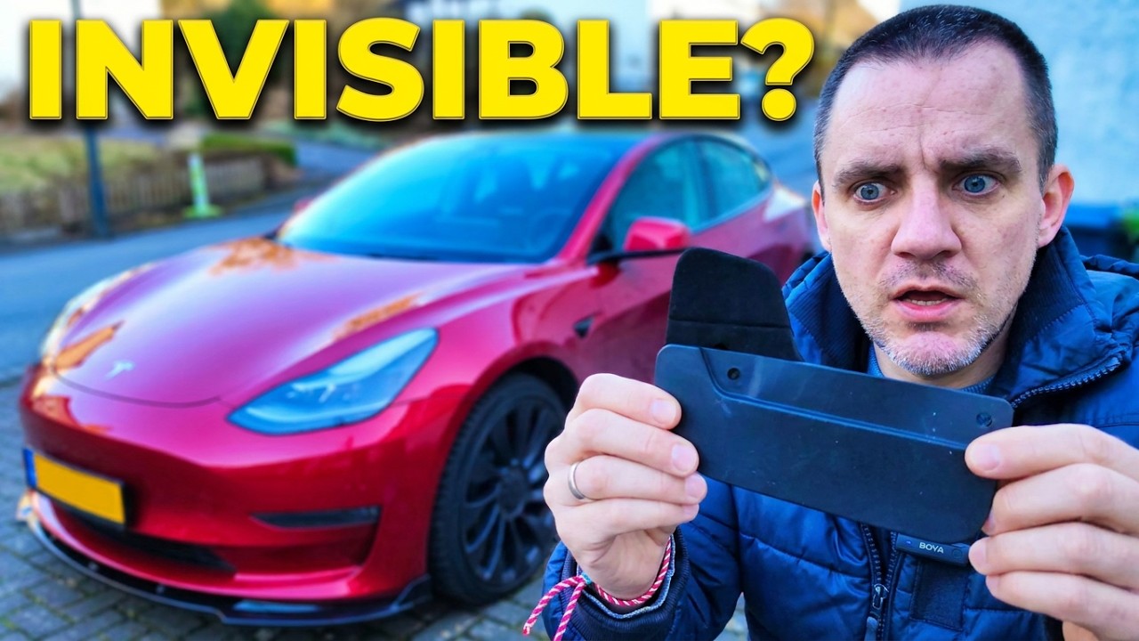 Invisible Mud Flaps on Tesla Model 3 Performance: PPF alternative? Easy Install & Review (Tesery)