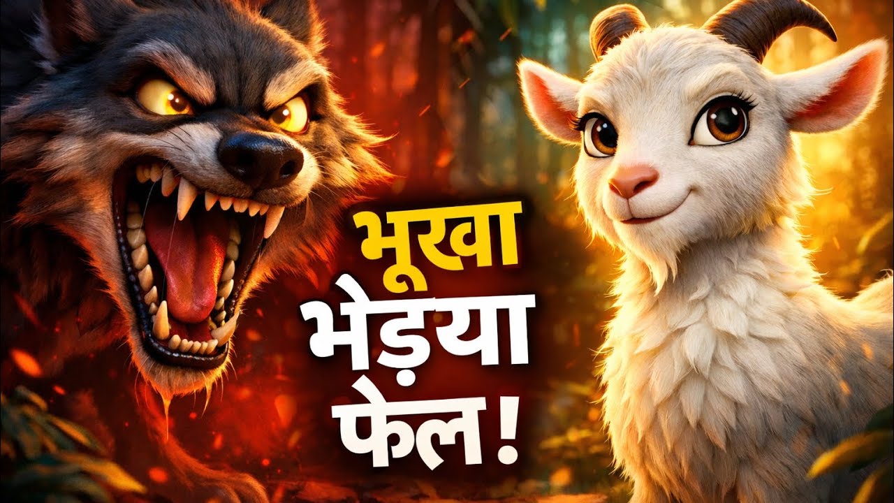 भूखा भेड़िया फेल! बुद्धिमान बकरी की चौंकाने वाली कहानी | Hindi Moral Story | Stories Boundless