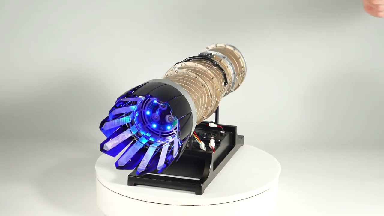600+ PCS DIY Turbofan Engine Kit | Stirlingkit