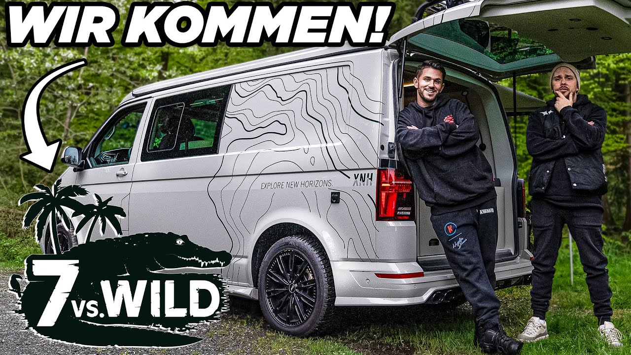 Im ABT Camper zu 7 vs. Wild | Eine Nacht in der Wildnis! 🌲