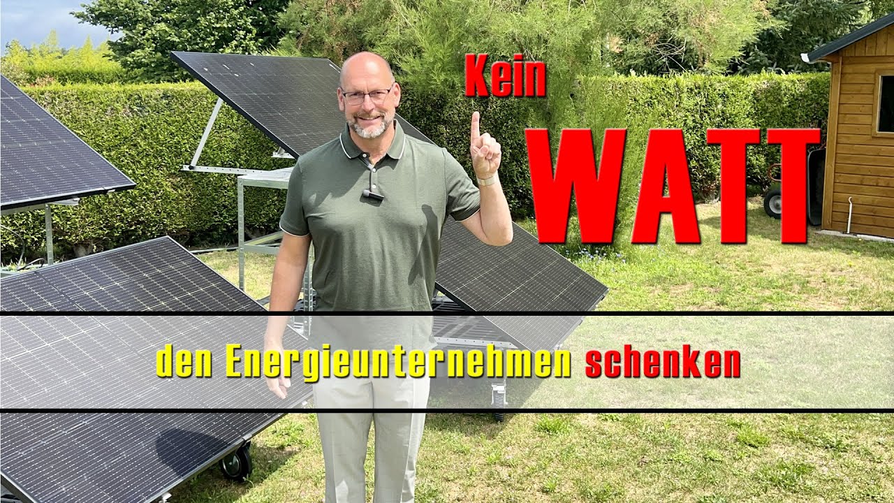 Kein WATT den Energieunternehmen schenken! Was tun, wenn der Solarspeicher vollgeladen ist?