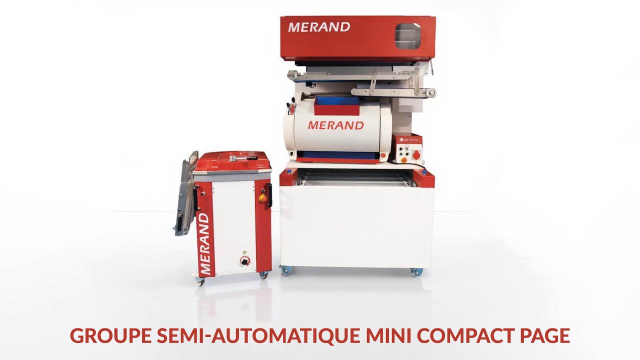 Production de pain complet & pain blanc | Groupe semi-automatique Mini Compact Page