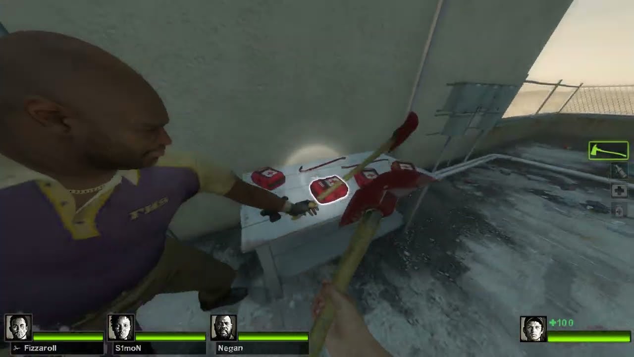 Left 4 Dead 2 - versus pro gameplay until they kicked me..
