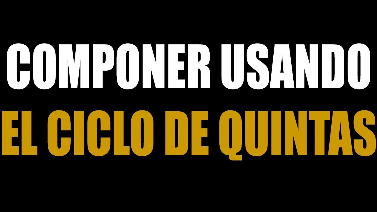 El C&iacute;rculo de Quintas - Herramienta de Composici&oacute;n