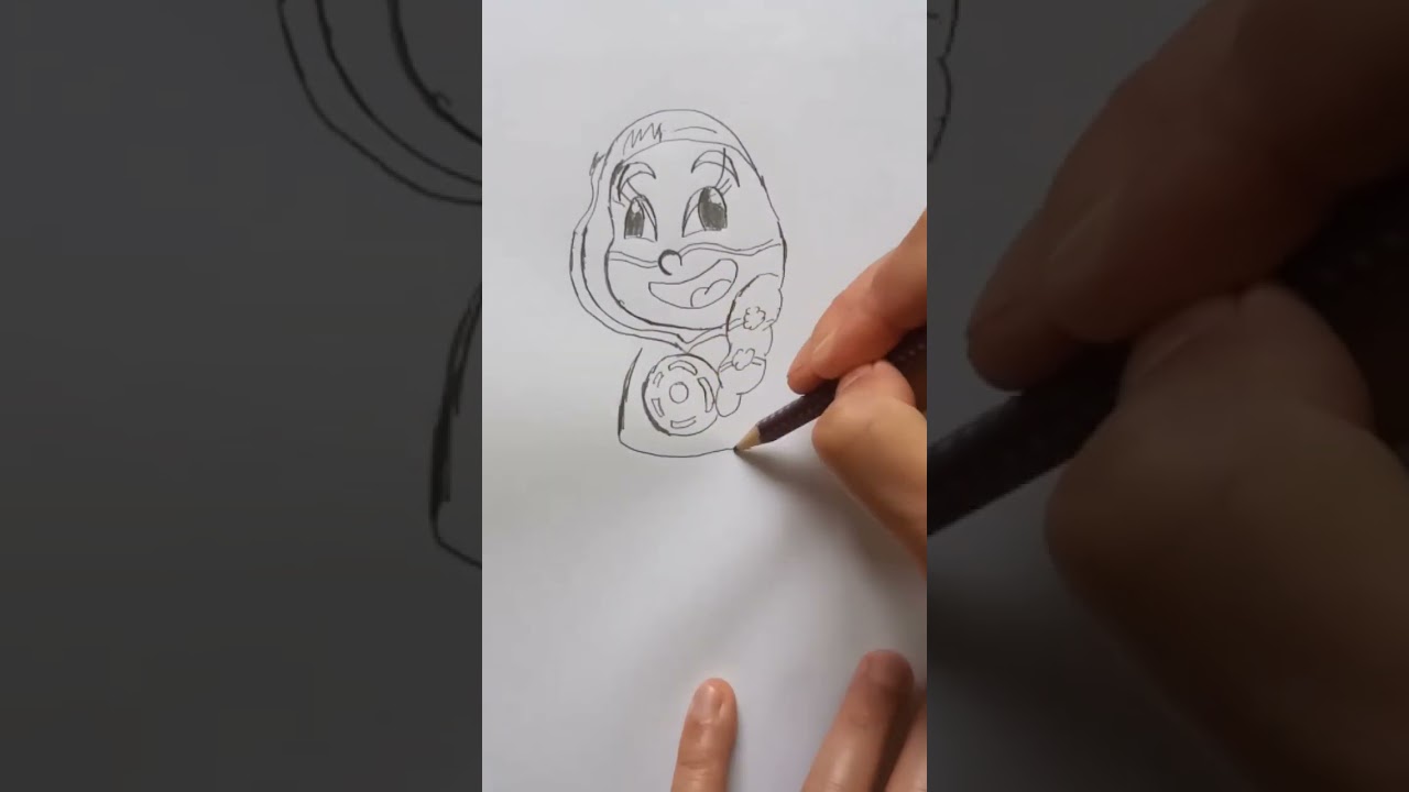 COMO DESENHAR A TREENA #TREENA #ACTIONPACK
