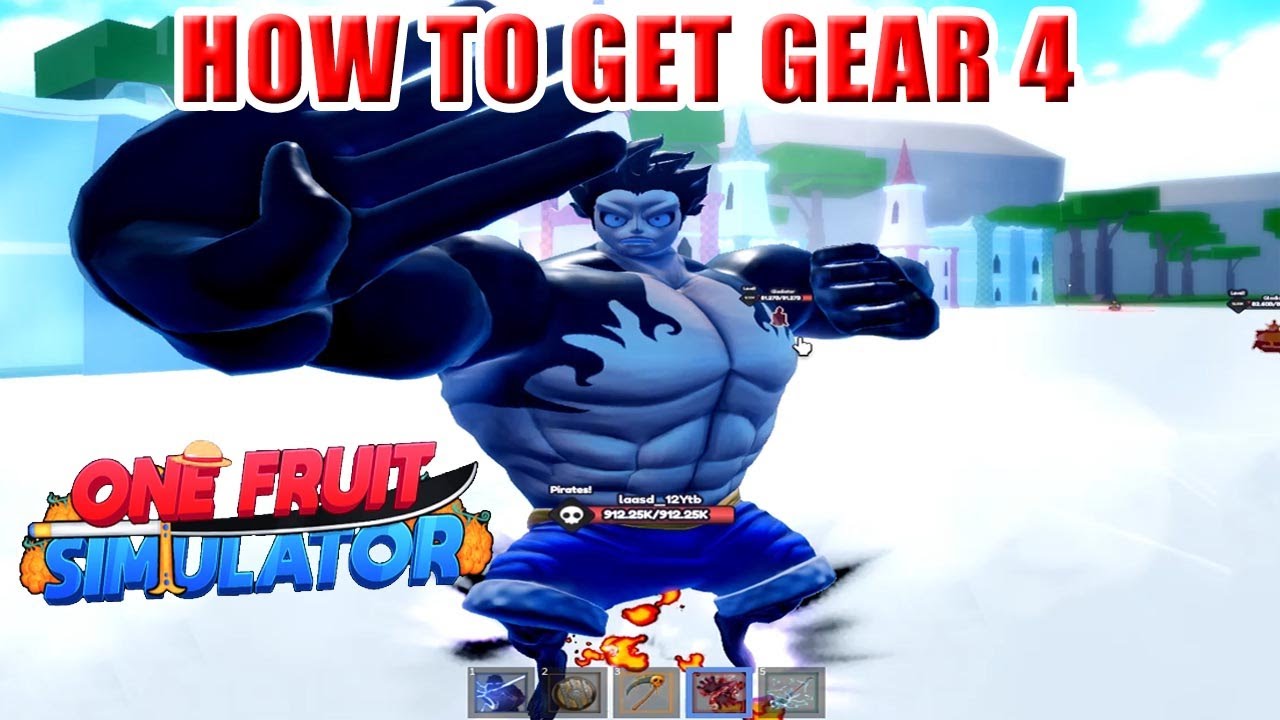 One Fruit Simulator - How To Get Gear 4 Fruit