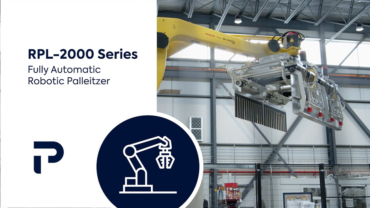 Fully-automatic Palletizing Robot | RPL-2000 Series | Premier Tech
