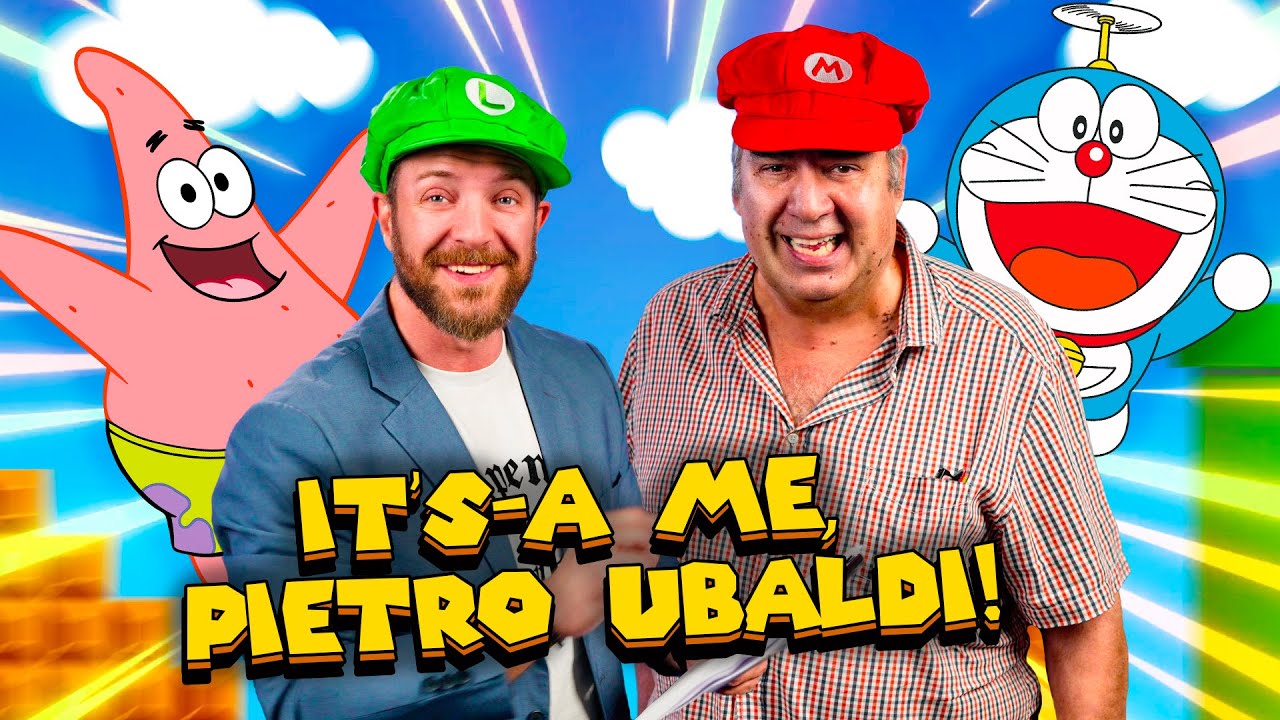 Trasformo Pietro Ubaldi in SUPER MARIO! - Scuola di Voce
