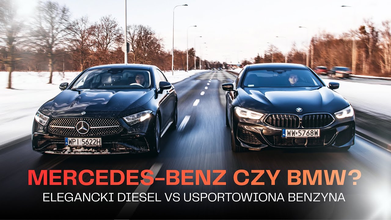 BMW 840i kontra Mercedes CLS 400d | Test drogowy