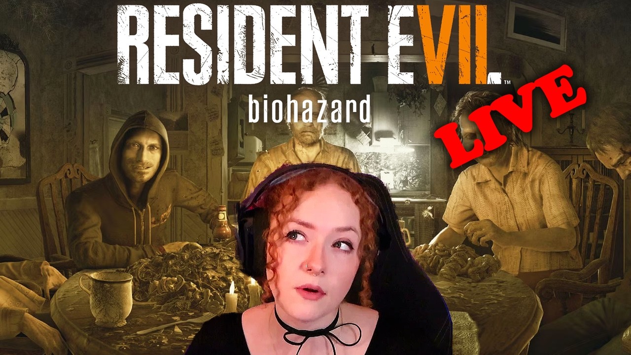💀 First time this Scaredy Cat plays Resident Evil 7!