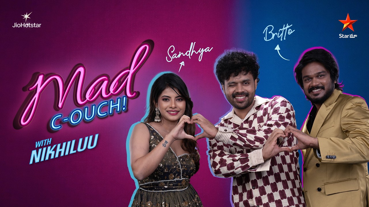Britto & Sandhya on the MAD C-Ouch | Mad for Each Other | Star Maa | JioHotstar