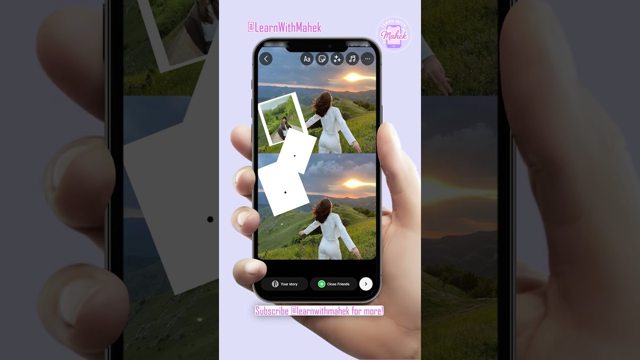 How to Make Aesthetic Instagram Stories | Creative Nature IG Story Ideas