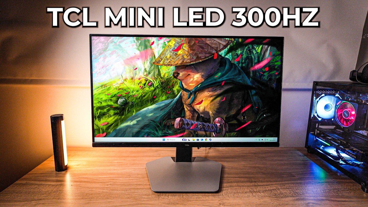 comprei o Monitor do Momento - TCL Mini LED 300hz !!! Melhor Custo Benef&iacute;cio pra Jogos Competitivos