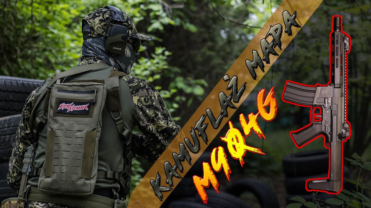 ASG Strzelanka | MAPA w deszczu - M904G w akcji