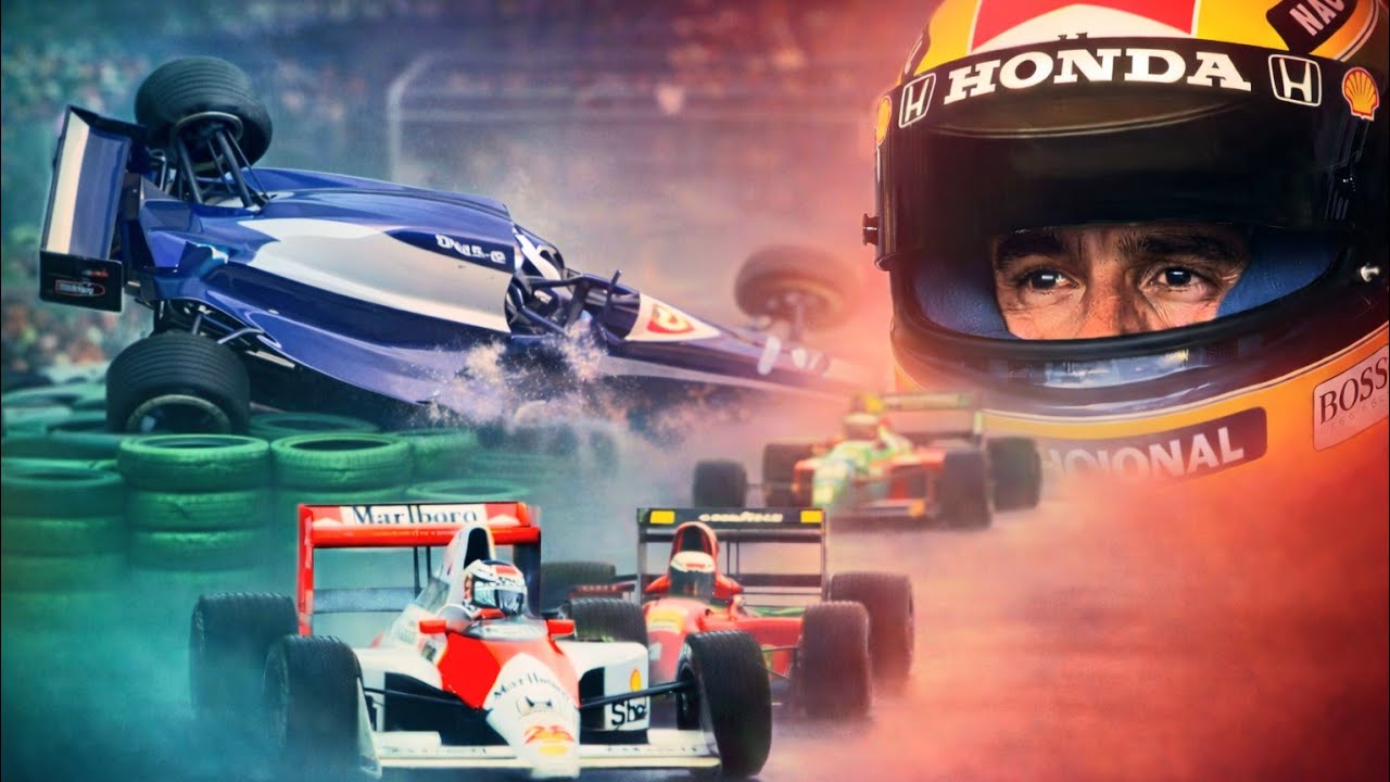 GP Canada 1990 Montreal RAI Alain Prost Ayrton Senna Nigel Mansell Ferrari Nelson Piquet Jean Alesi