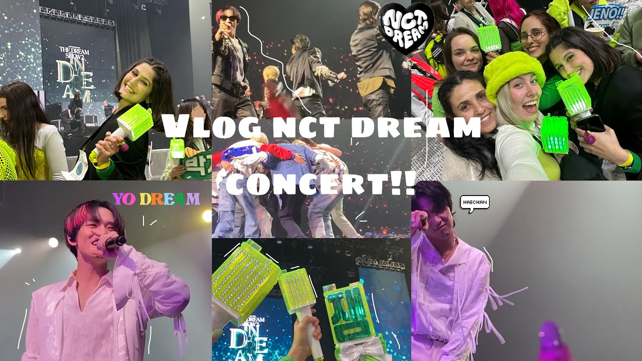 .｡*ﾟ Vlog NCT DREAM Concert in London! {28/03/23} .｡*ﾟBARRICADA