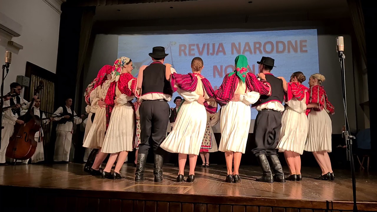 Revija narodne nošnje u Otočcu jedanaesti dio: Nastup HKUD Željezničar Osijek