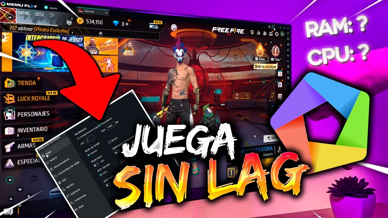 🚀 Cómo CONFIGURAR MEmu Play 2025 para PC de BAJOS RECURSOS🔥