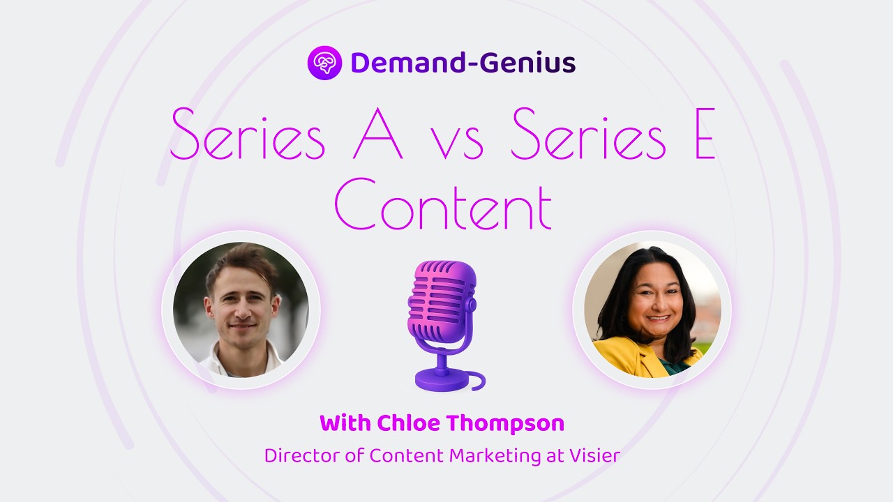 Scaling Content Operations with Chloe Thompson, Director of Content Marketing at Visier