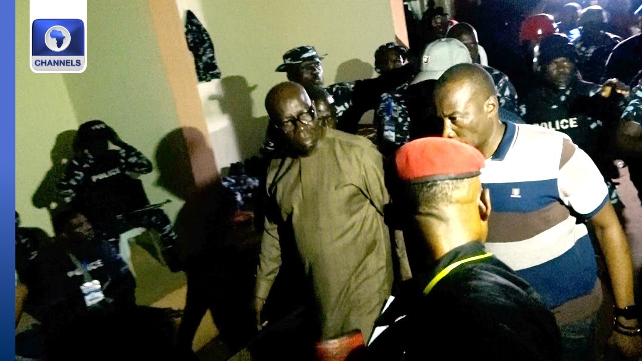 APC National Secretary Protests Gov Obaseki's Presence At INEC Office
