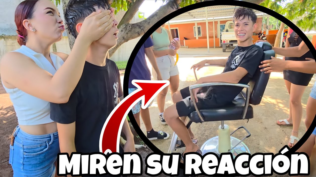 Nano Le Cumplió El Deseo A Javier🙏Tener Una Silla Para cortar Pelo😱