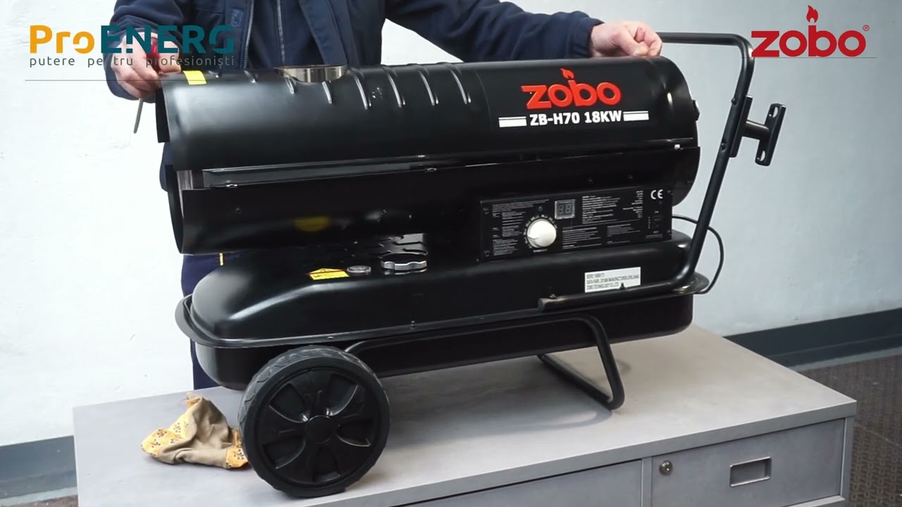 Cum pornim si intretinem tunul de aer cald Zobo H70/H100