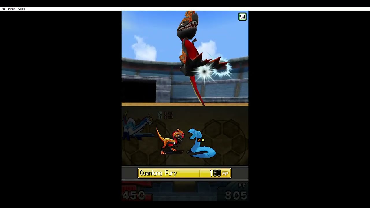 Fossil Fighters: Champions Online Battles - GuanlongX vs EchoSpaceZ