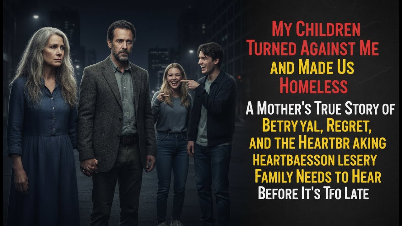 I Trusted My Kids… Then They Made Us Homeless