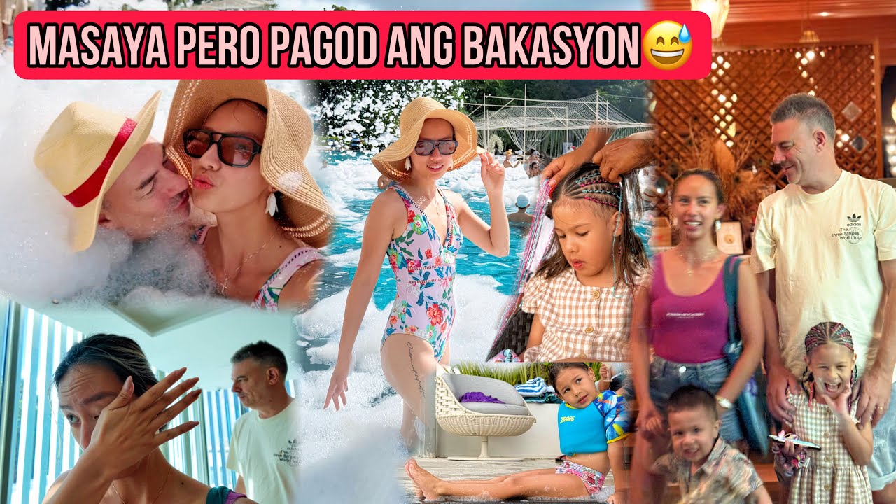 REALITY CHECK NG BAKASYON KAPAG MAY MGA BATA || FOAM PARTY HERE IN CRIMSON BORACAY! Thefewstertv