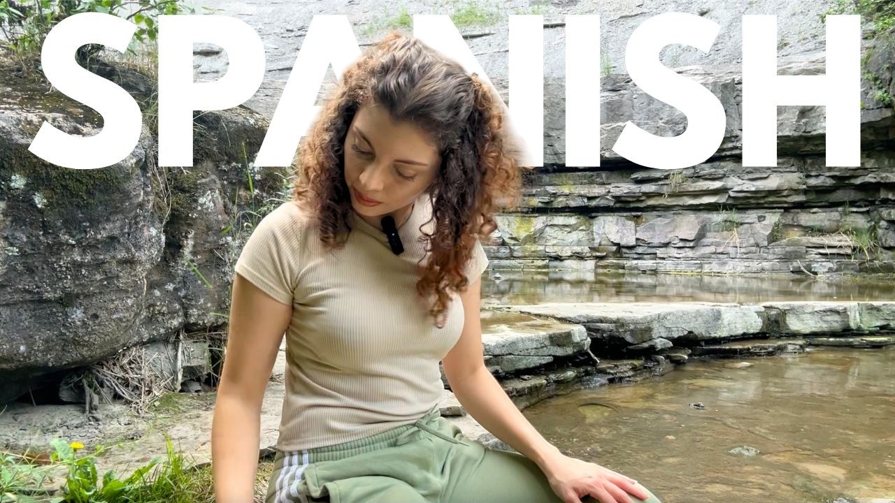 SPANISH for BEGINNERS at the forest | comprehensible input