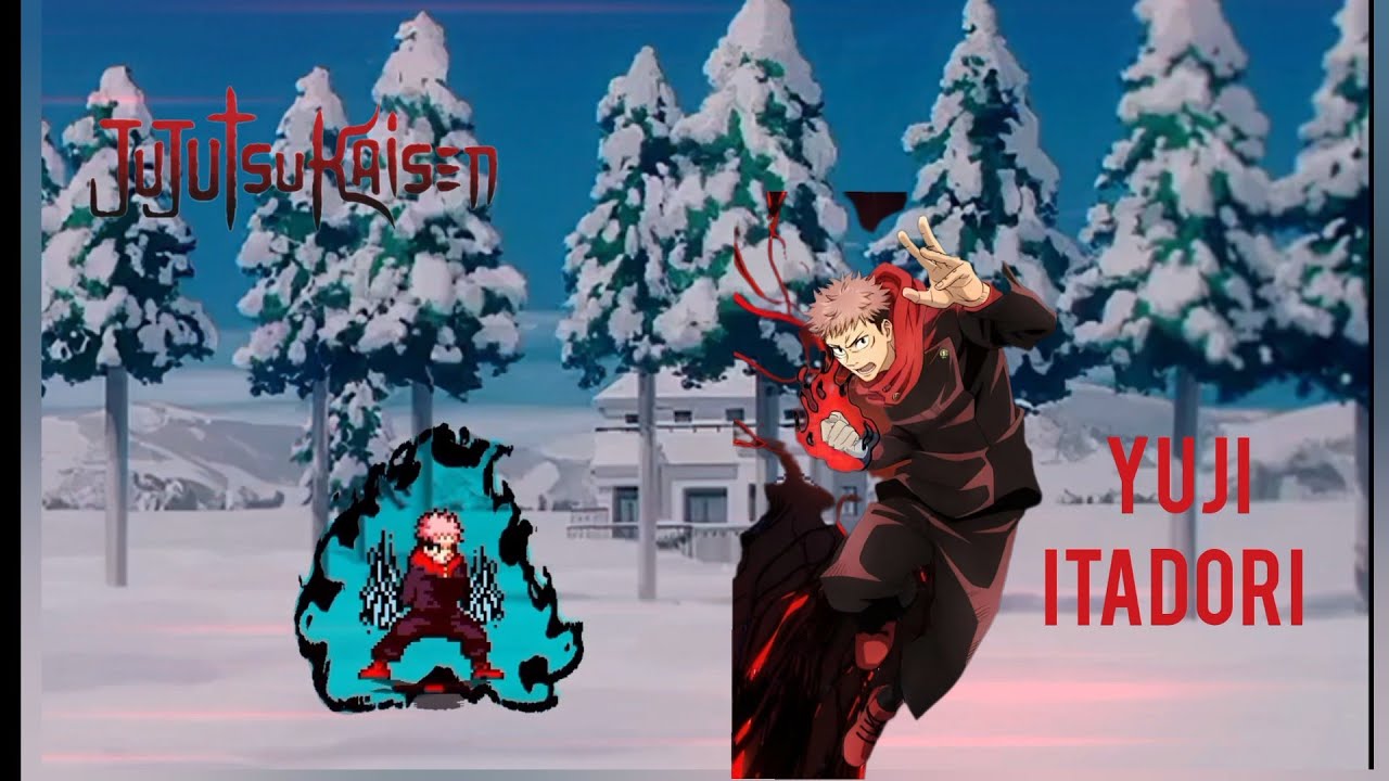 (Showcase/Download) Yuji Itadori Mugen char Resprite/Edit By Scalzer.