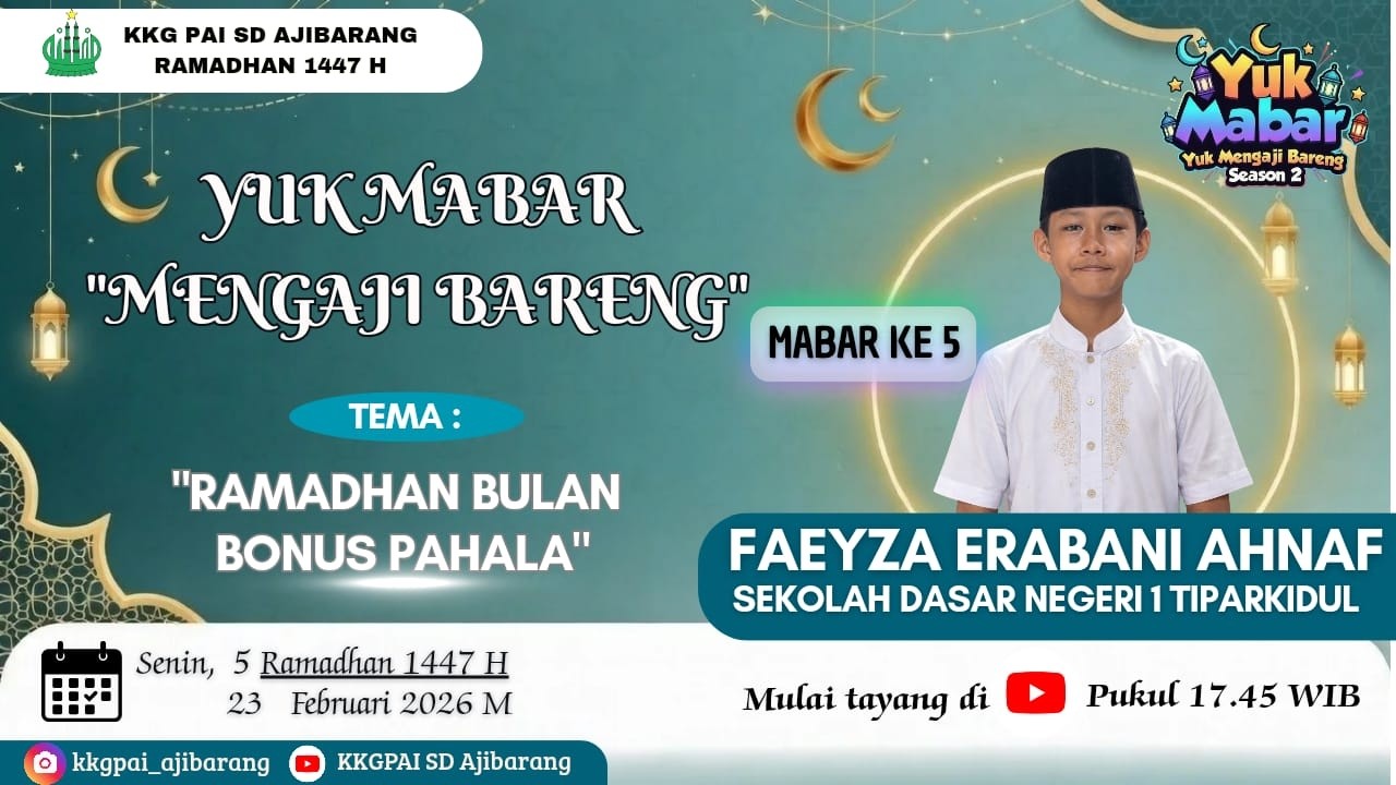 Yuk Mabar Season 2 - Stage 5 : Ramadhan Bulan Bonus Pahala