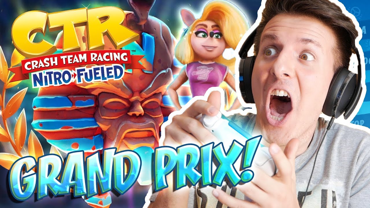 Questo GRAND PRIX è UNA DROGA! SFIDE A GOGÒ! - CTR NITRO FUELED [REACTION]