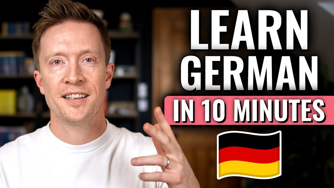 Learn German FAST... all the basics in 10 minutes
