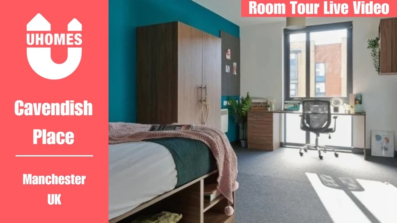 The Cozy Student Accommodation In Manchester - Cavendish Place [Room Tour]