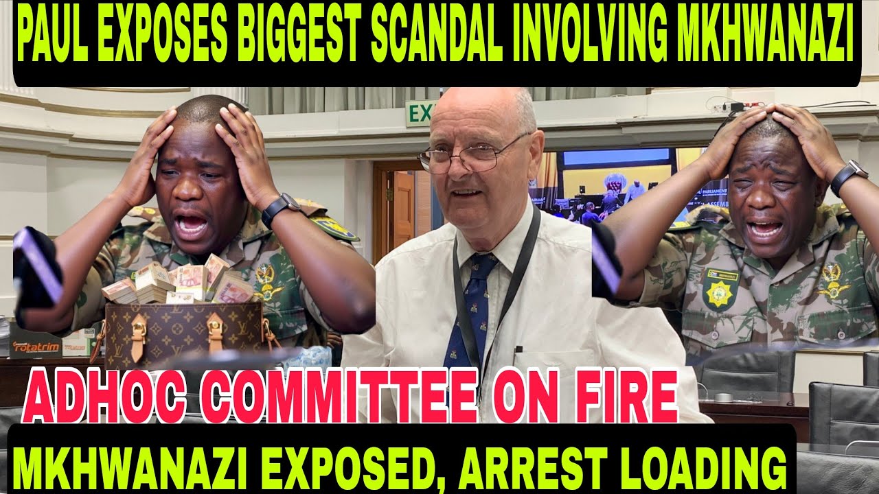 MKHWANAZI Supporters FUME Over Paul's Dirty Attack On Alleged R100 000 Bribe Received By Mkhwanazi