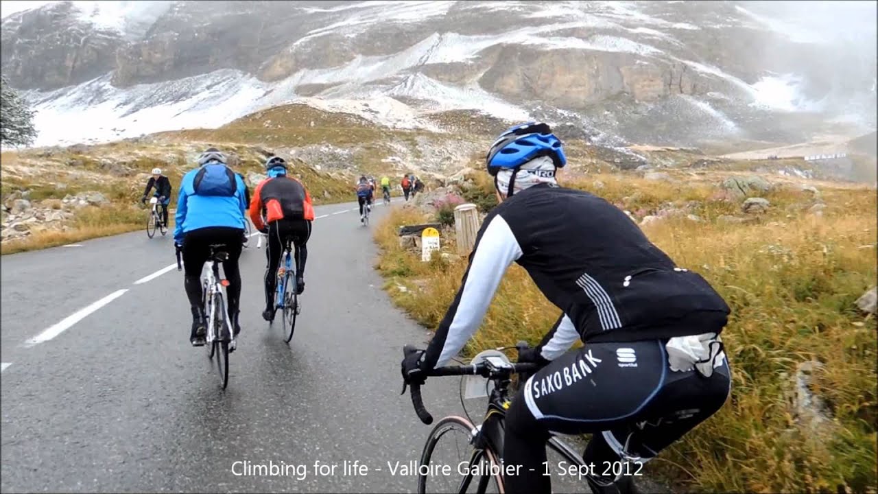 Climbing for life   Col du Galibier   1 September 2012 M