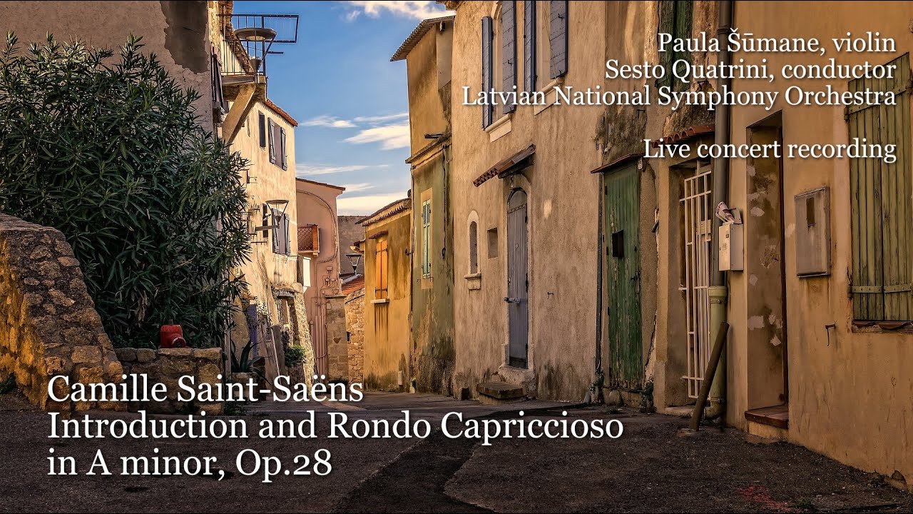 Saint-Saëns Introduction and Rondo Capriccioso