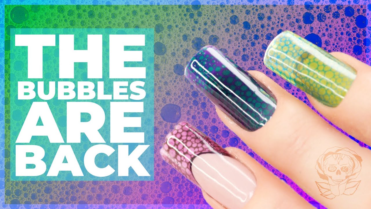 Bubble Nails With The New Jelly Topcoat  Collection