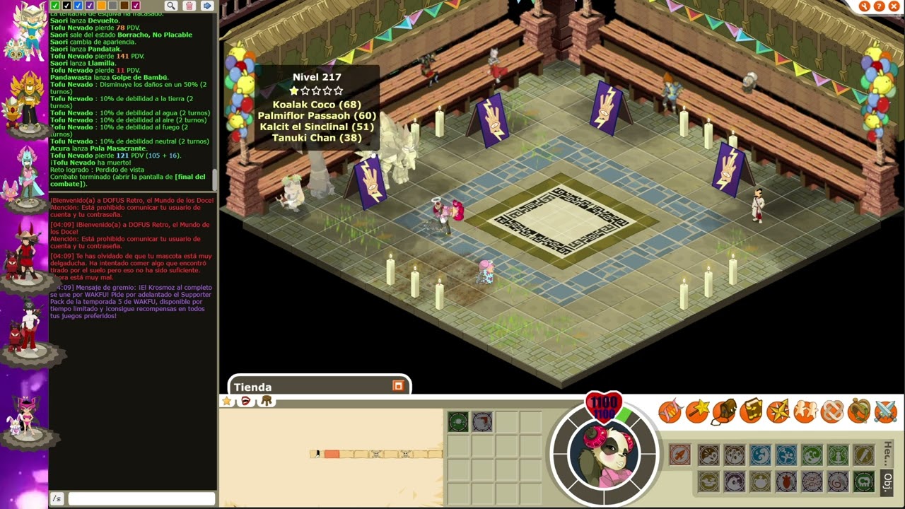 Intentando Feria del Trool Anutrof + Panda | Allisteria Dofus Retro 1.45