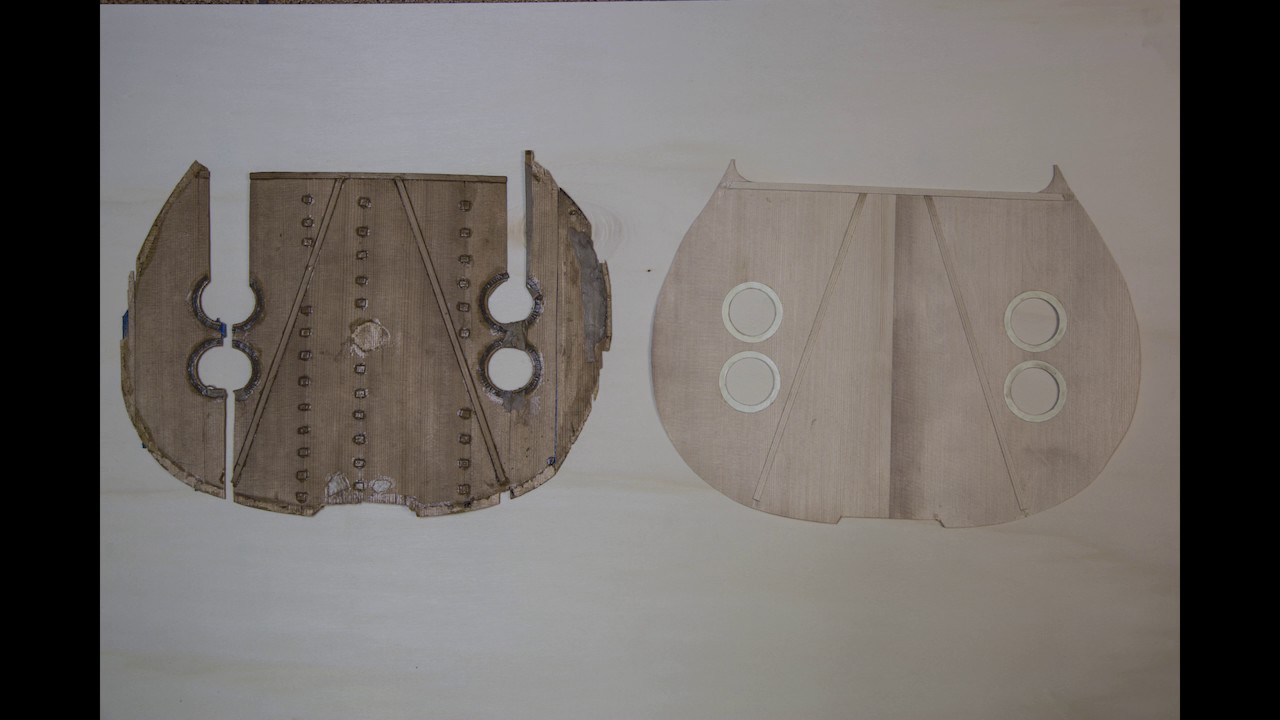 Restoration of guitar SALVADOR IB&Aacute;&Ntilde;EZ 1900