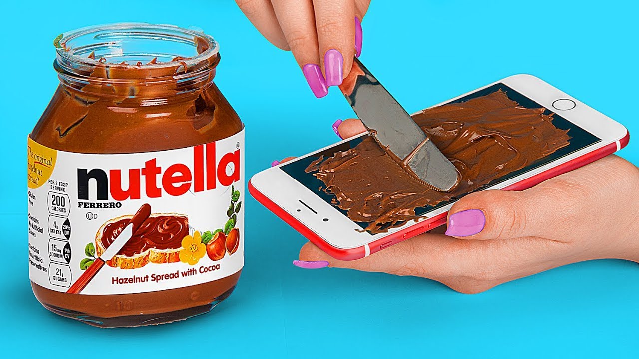 Nutella vs Oreo Food Challenge! / 18 Simple Tricks And Ideas With Nutella