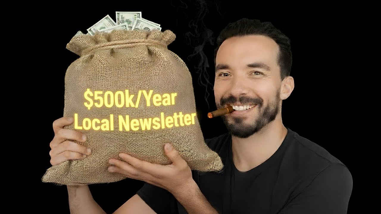 He Makes $500k/year with his AUTOMATED Local Newsletter