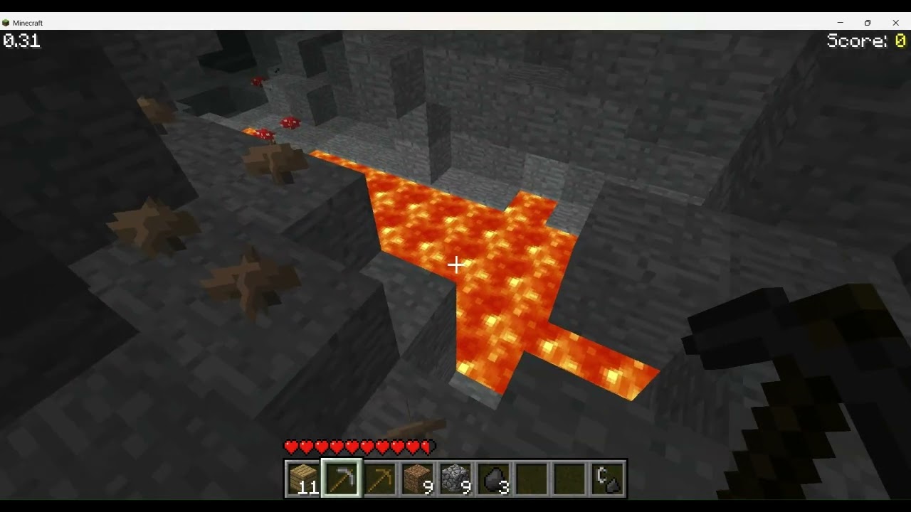 Indev 0.31 20100129 gameplay