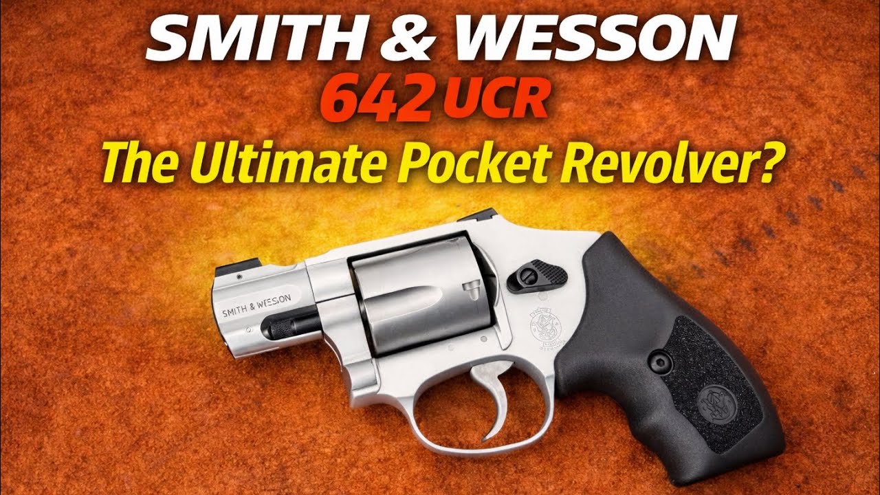Smith & Wesson 642 UCR — идеальный карманный револьвер?