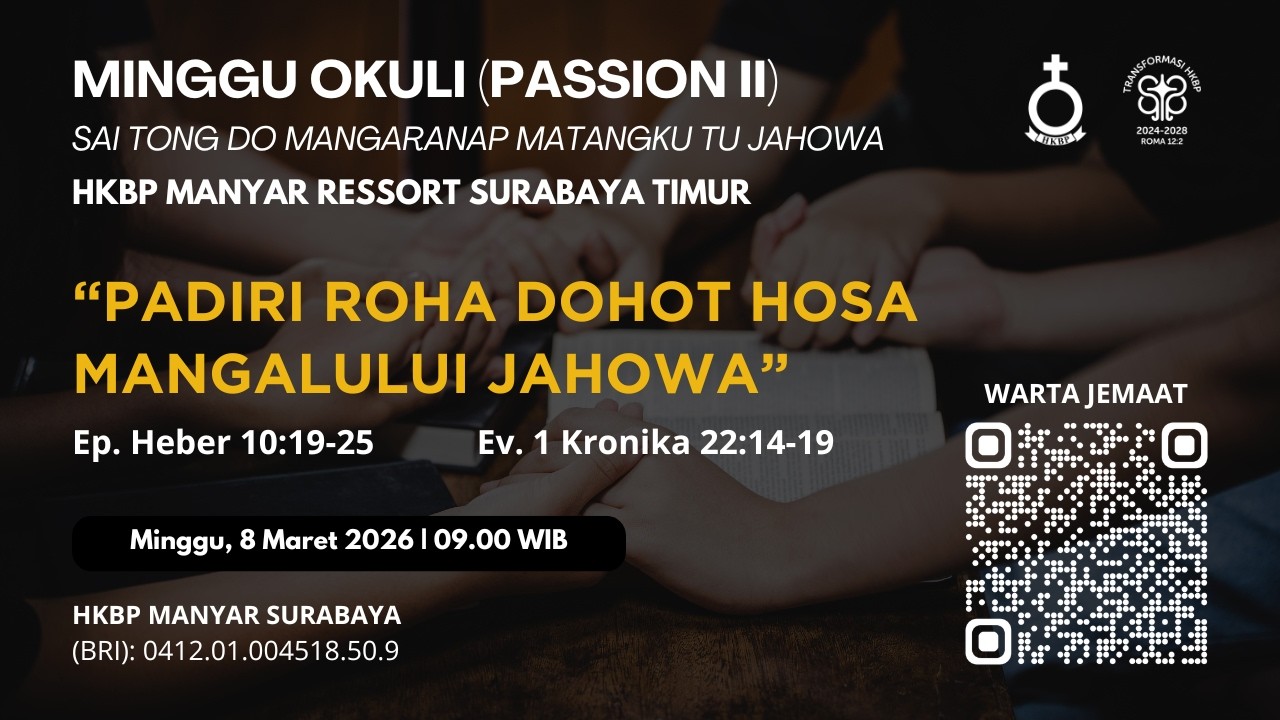 🔴PARMINGGUON MINGGU OKULI - 08 MARET 2026 | PUKUL 09.00 WIB